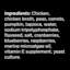 Go! Solutions Booster Immune Health Minced Chicken Recipe with Gravy dog food topper ingredients