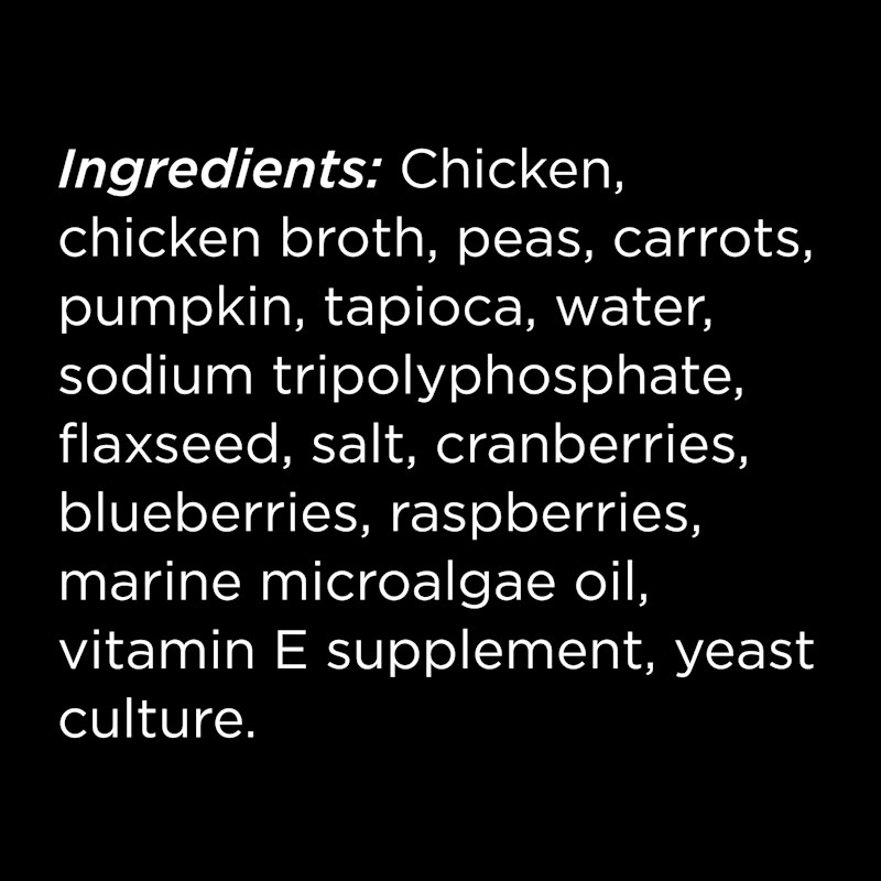 Go! Solutions Booster Immune Health Minced Chicken Recipe with Gravy dog food topper ingredients