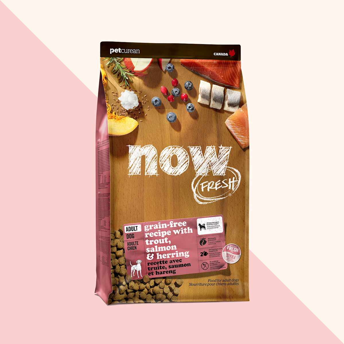 Now Fresh Grain-Free Recipe with Trout, Salmon & Herring dry food for adult dogs