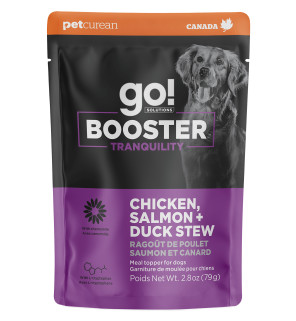 GO! Booster TRANQUILITY Chicken, Salmon + Duck Stew for Dogs