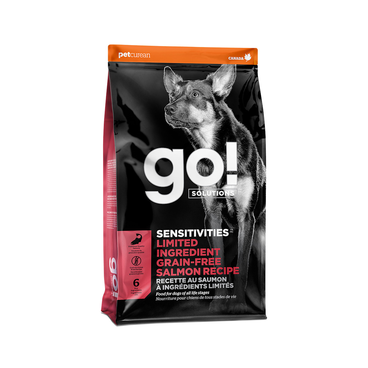 Go! Solutions Sensitivities Limited Ingredient Grain-Free Salmon Recipe dry food for dogs