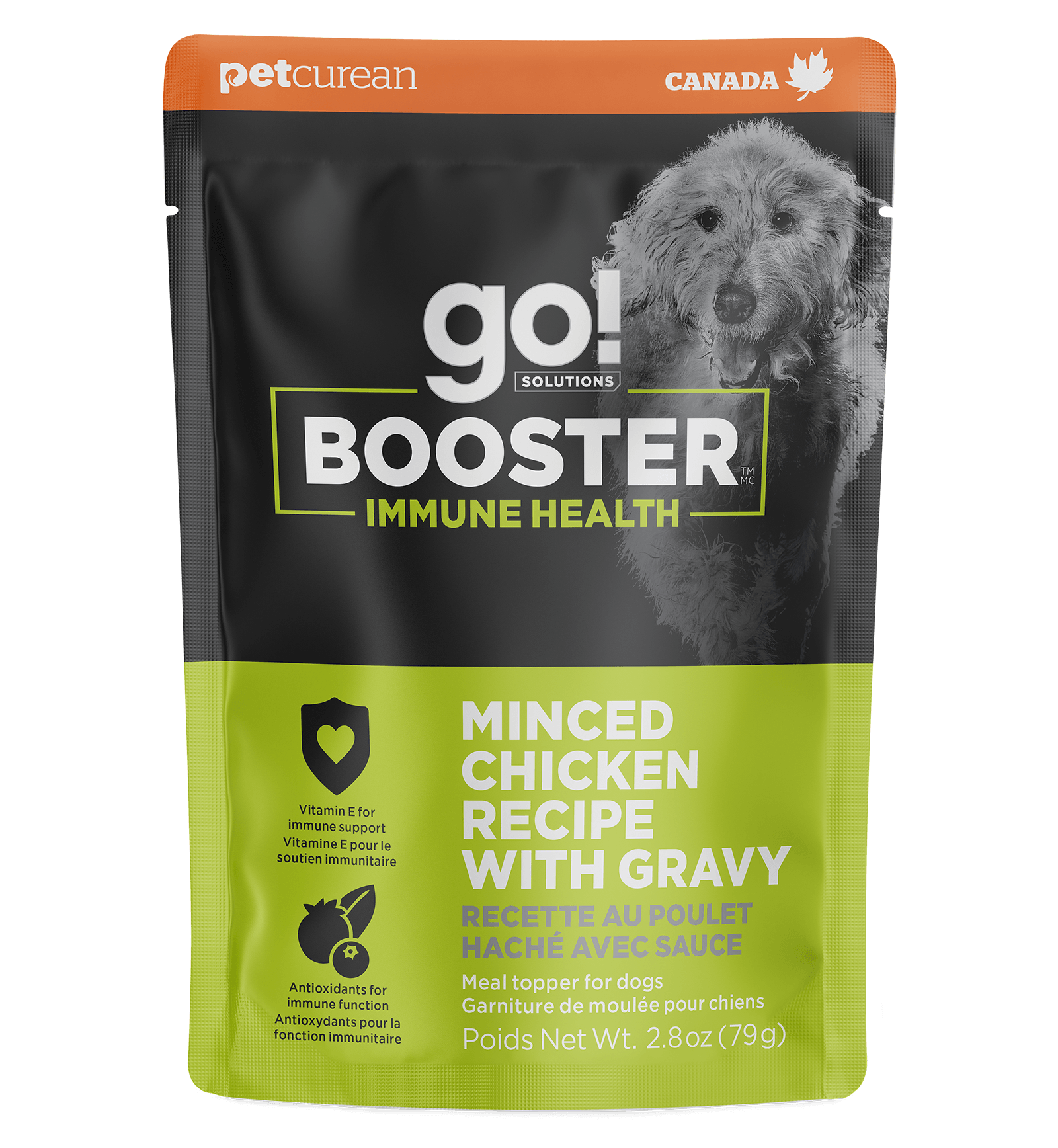 Go! Booster Immune Health Minced Chicken Recipe with Gravy for Dogs