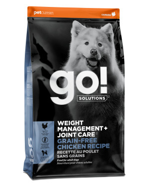 GO! SOLUTIONS WEIGHT MANAGEMENT + JOINT CARE Grain Free Chicken Recipe for Dogs