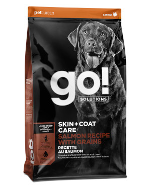 GO! SOLUTIONS SKIN + COAT CARE Salmon with Grains Large Breed Adult Recipe