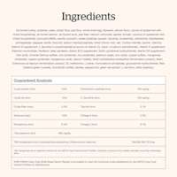 Now Fresh Small Breed Senior Recipe dog food ingredients