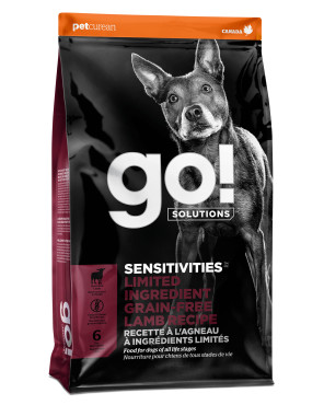 GO! SOLUTIONS SENSITIVITIES Limited Ingredient Grain-Free Lamb Recipe for Dogs