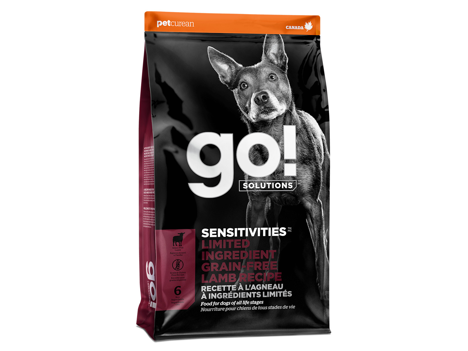 Go Solutions Sensitivities Limited Ingredient Grain Free Lamb Recipe for Dogs
