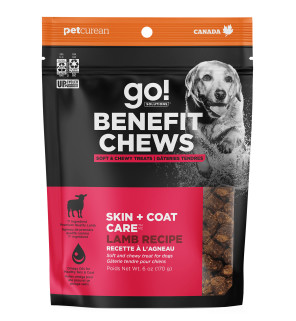 Go! Benefit Chews Skin + Coat Care Lamb Recipe