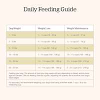Now Fresh Good Gravy Small Breed Cage-Free Chicken Recipe dog food feeding guide