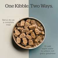 Serve dry or add warm water to unlock gravy goodness