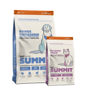 Summit kibble bags for dog and cat