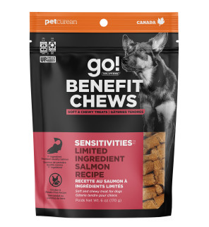 Go! Benefit Chews Sensitivities Limited Ingredient Salmon Recipe