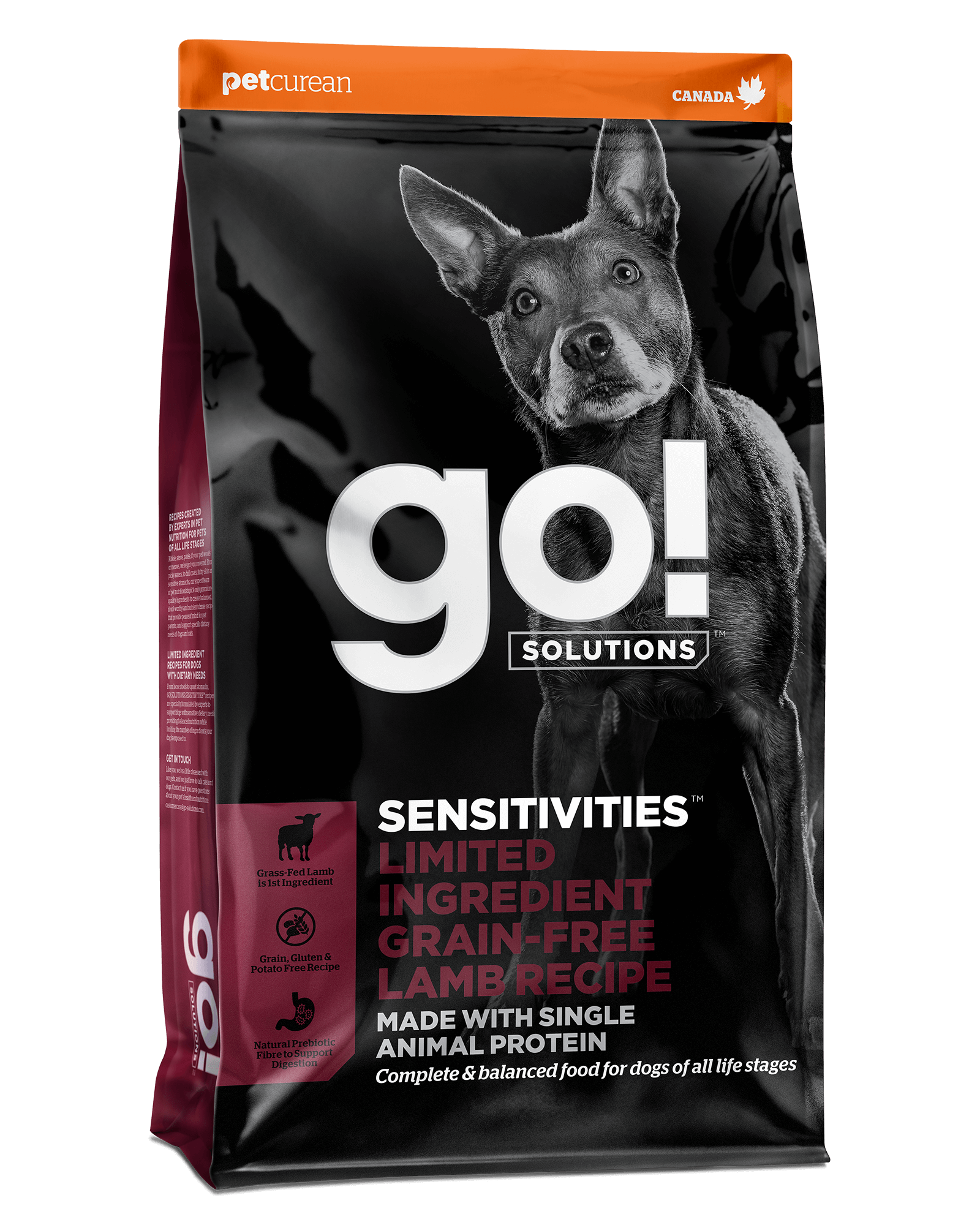 Go! Solutions Sensitivities מתכון בשר כבש ללא דגנים עם רכיבים מוגבלים