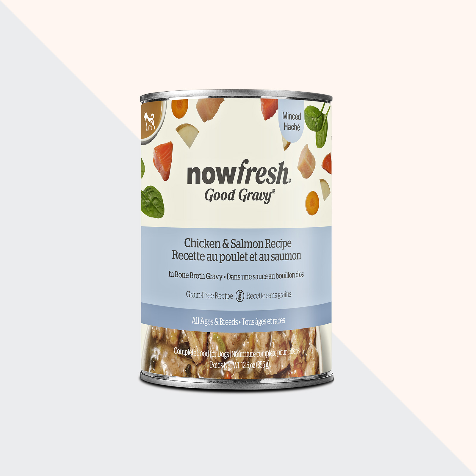 Now Fresh Good Gravy Chicken & Salmon Recipe wet food for dogs
