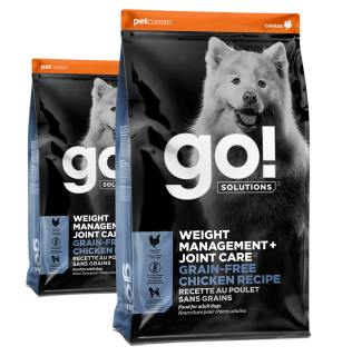 Go! Solutions Weight Management + Joint Care Grain-Free Chicken Recipe for Dogs