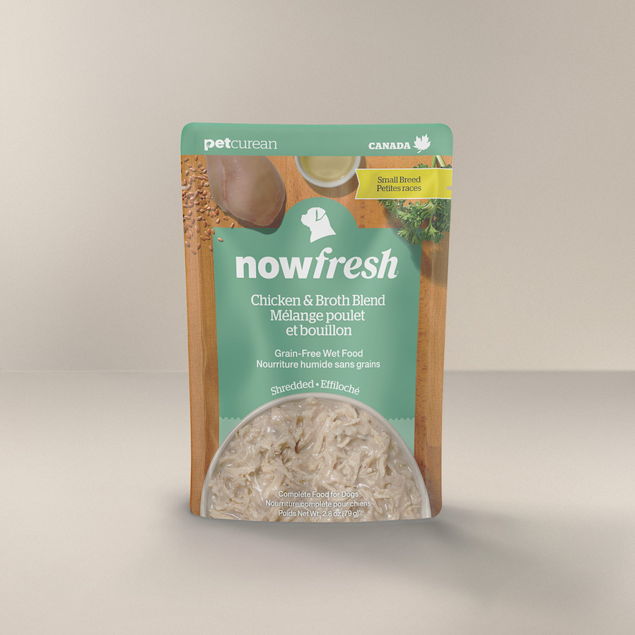 Now Fresh Small Breed Chicken & Broth Blend wet dog food