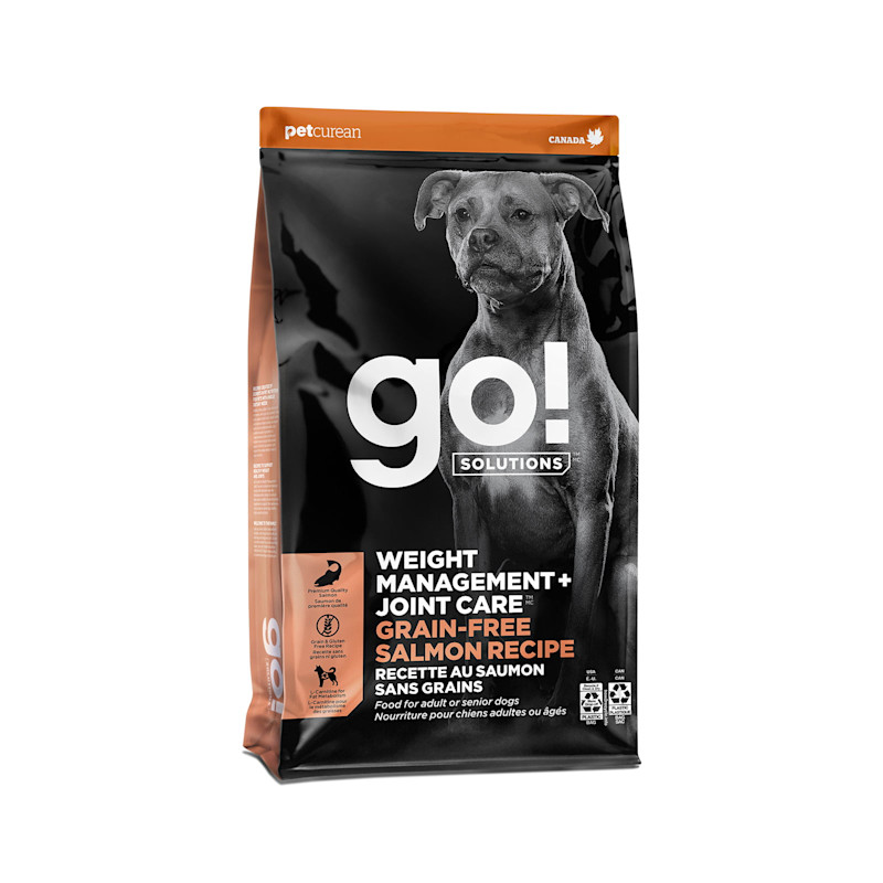 Go! Weight Management + Joint Care Grain-Free Salmon dog food