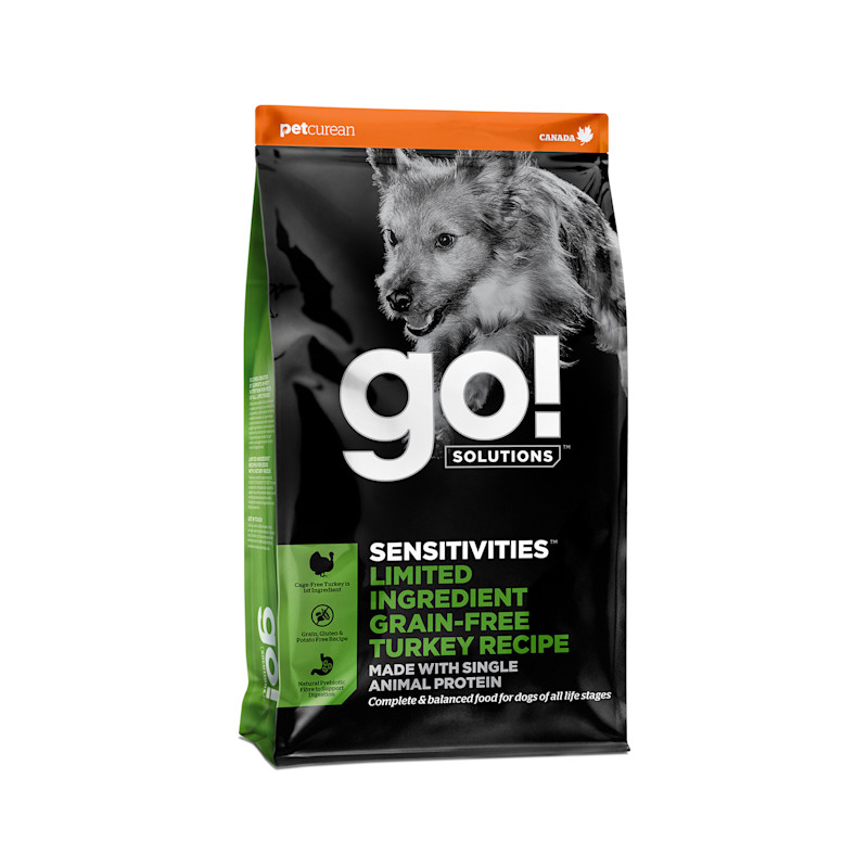 Go! Solutions Sensitivities מתכון תרנגול הודו ללא דגנים עם רכיבים מוגבלים
