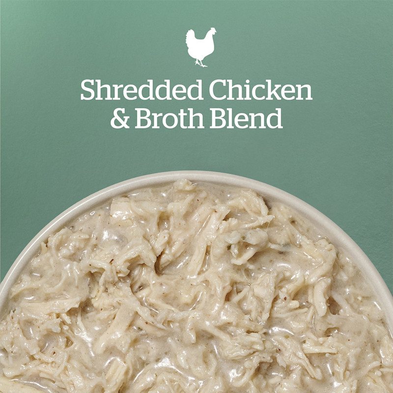 Shredded Chicken & Broth Blend