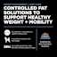 Controlled fat solutions to support healthy weight and mobility