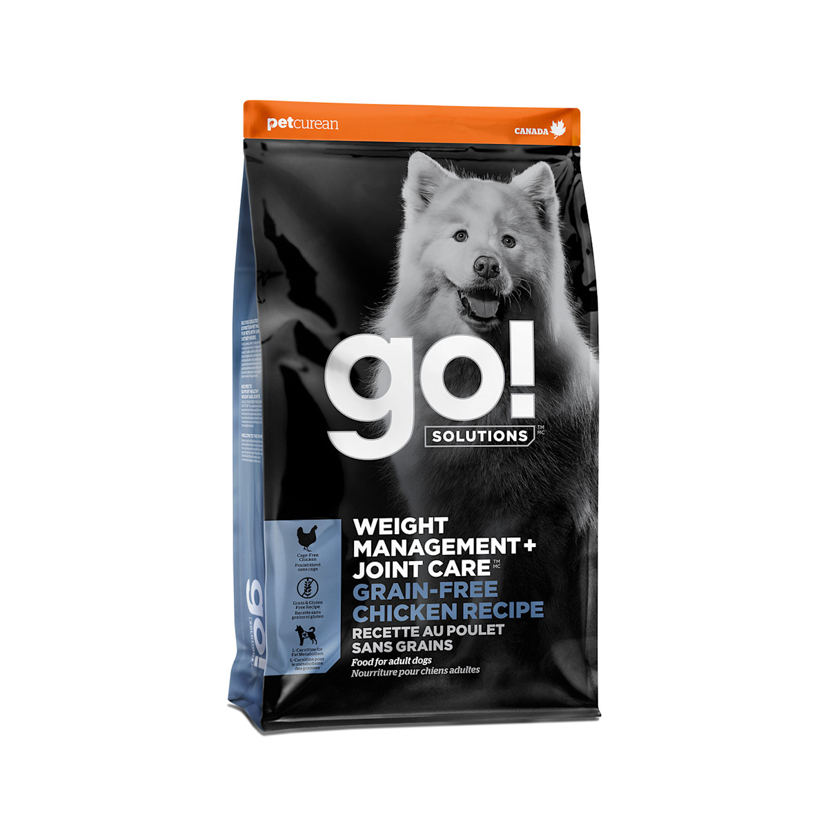 Go! Solutions Weight Management + Joint Care Grain-Free Chicken Recipe for Dogs