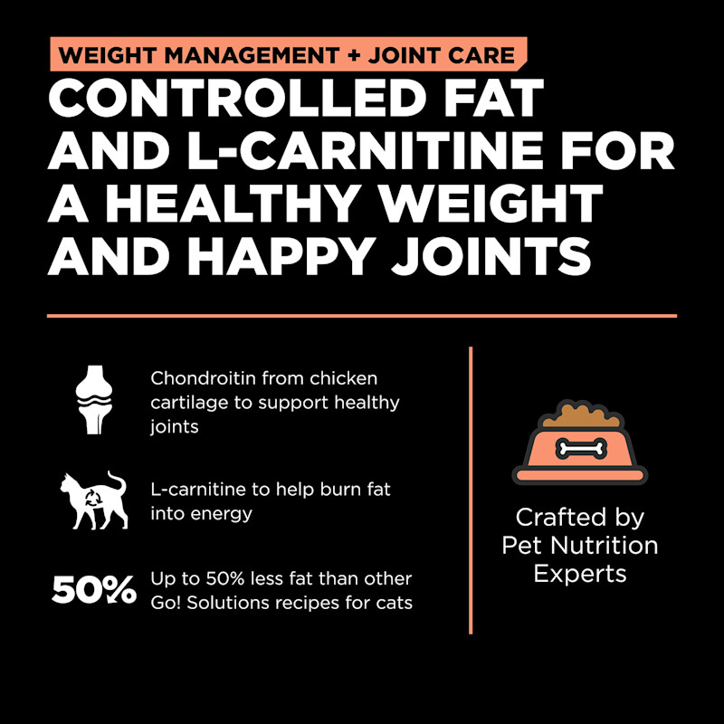 Controlled fat and l-carnitine for a healthy weight and happy joints