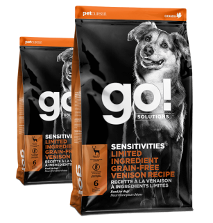 Go! Solutions Sensitivities Venison kibble for dogs