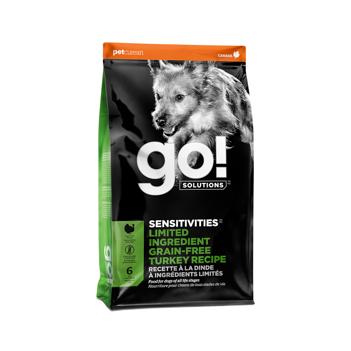 Go! Solutions Sensitivities Limited Ingredient Grain-Free Turkey Recipe dry food for dogs