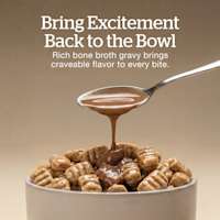 Rich bone broth gravy brings craveable flavor to every bite