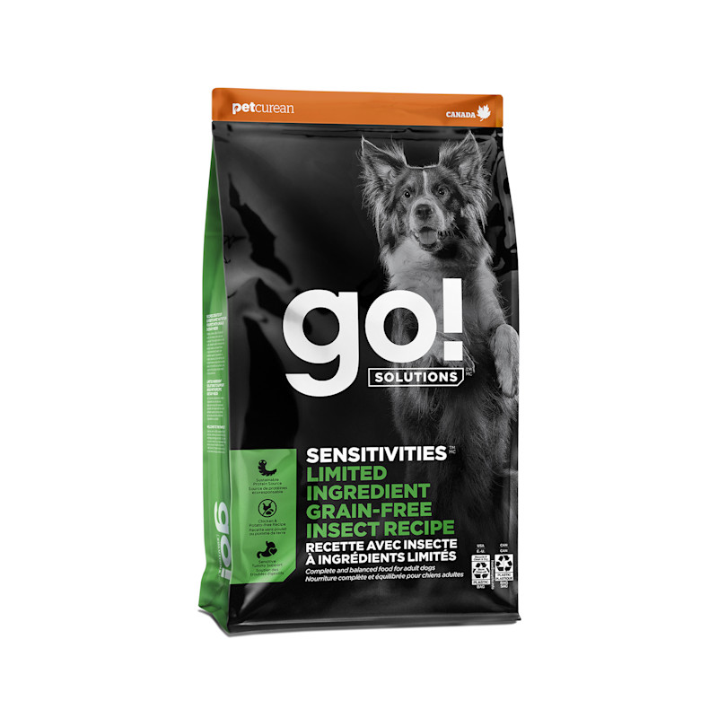 Go! Solutions Sensitivities Grain-Free Insect dry dog food
