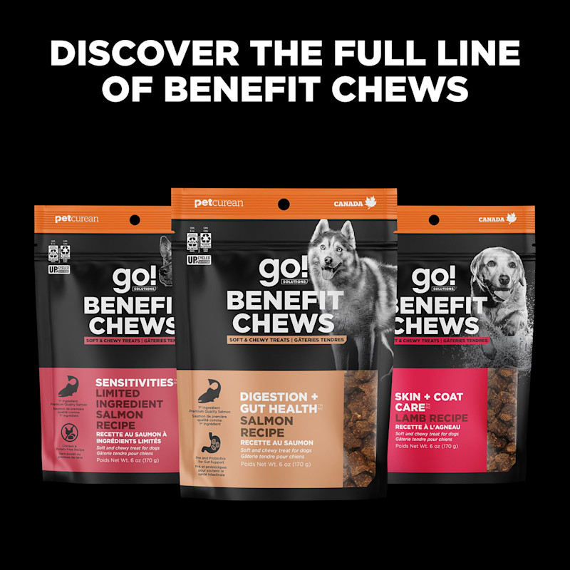 Discover the full line of Go! Solutions Benefit Chews