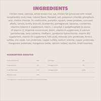 Summit Meadow Roast cat food ingredients