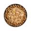 Bowl of kibble topped with Go! Booster Weight Management Minced Chicken + Tuna recipe for cats