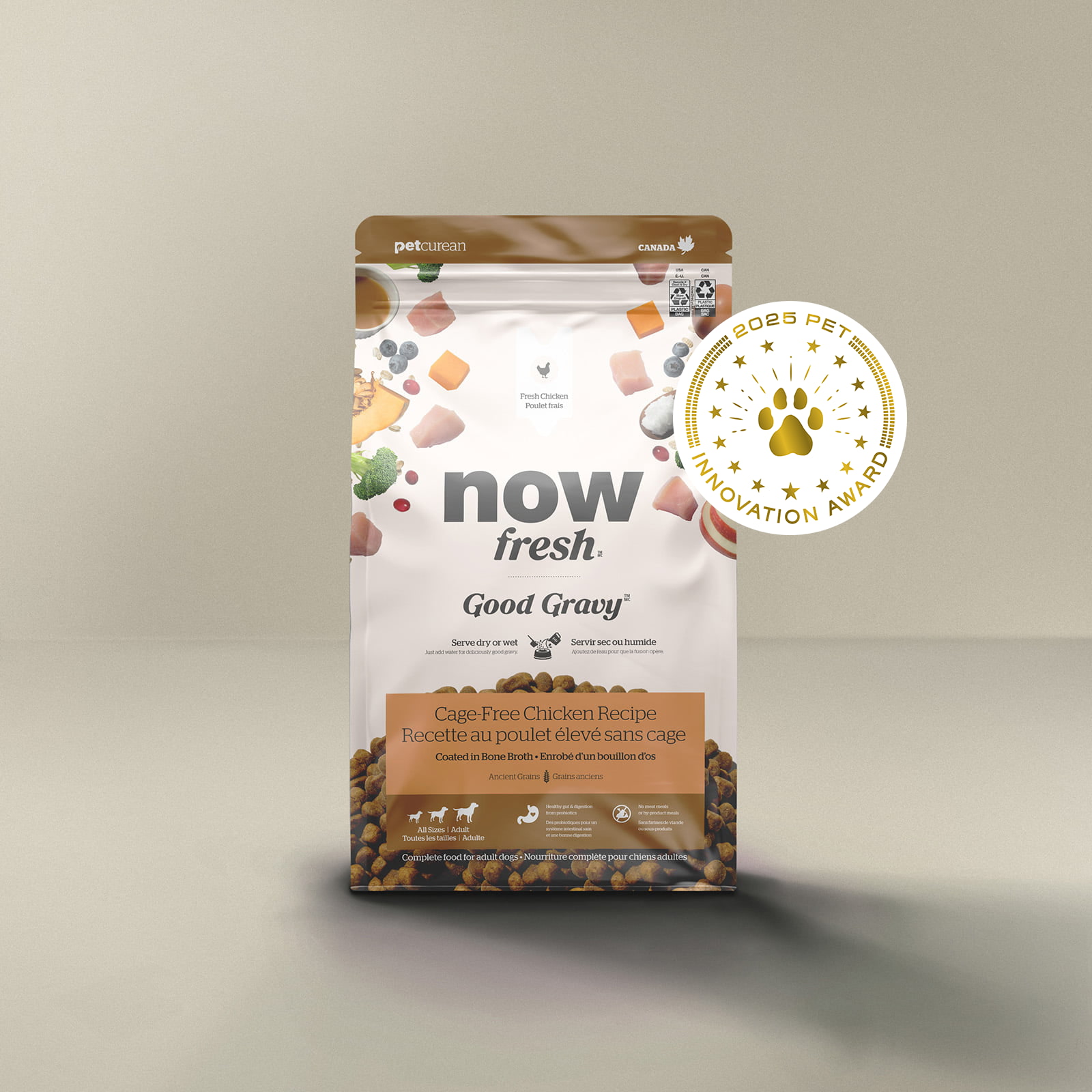 ドッグフード now fresh Good Gravy Amazon.com: Now Fresh Good Gravy, Bone Broth Coated Kibble