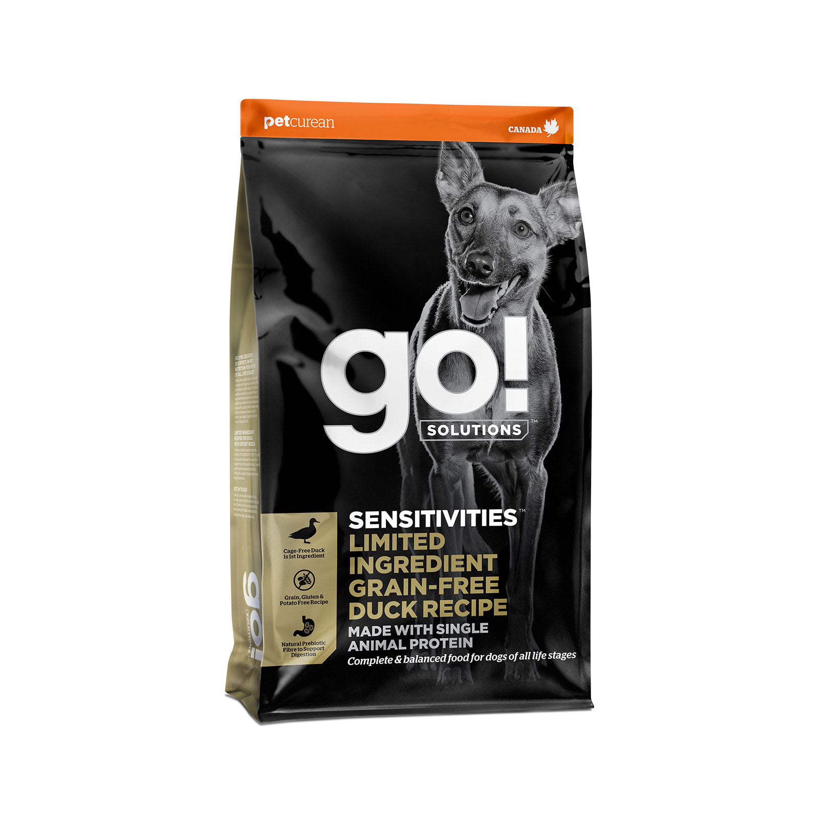Go! Solutions Sensitivities Limited Ingredient Grain-Free Duck Recipe for Dogs