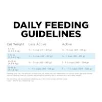 Go! Solutions Dental + Immune Health Chicken + Salmon for Cats feeding guidelines