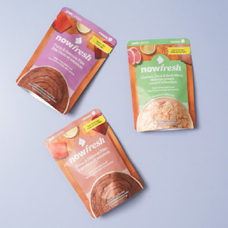 Now Fresh wet cat food pouches