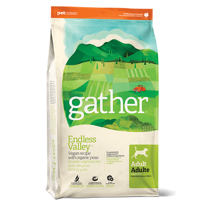 Gather Endless Valley Vegan Recipe with Organic Peas for Dogs