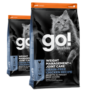 Go! Solutions Weight Management + Joint Care Grain-Free Chicken Recipe for Cats