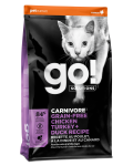 GO! SOLUTIONS CARNIVORE Grain-Free Chicken, Turkey + Duck Recipe for Cats