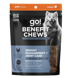Go! Benefit Chews Weight Management + Joint Care Chicken Recipe