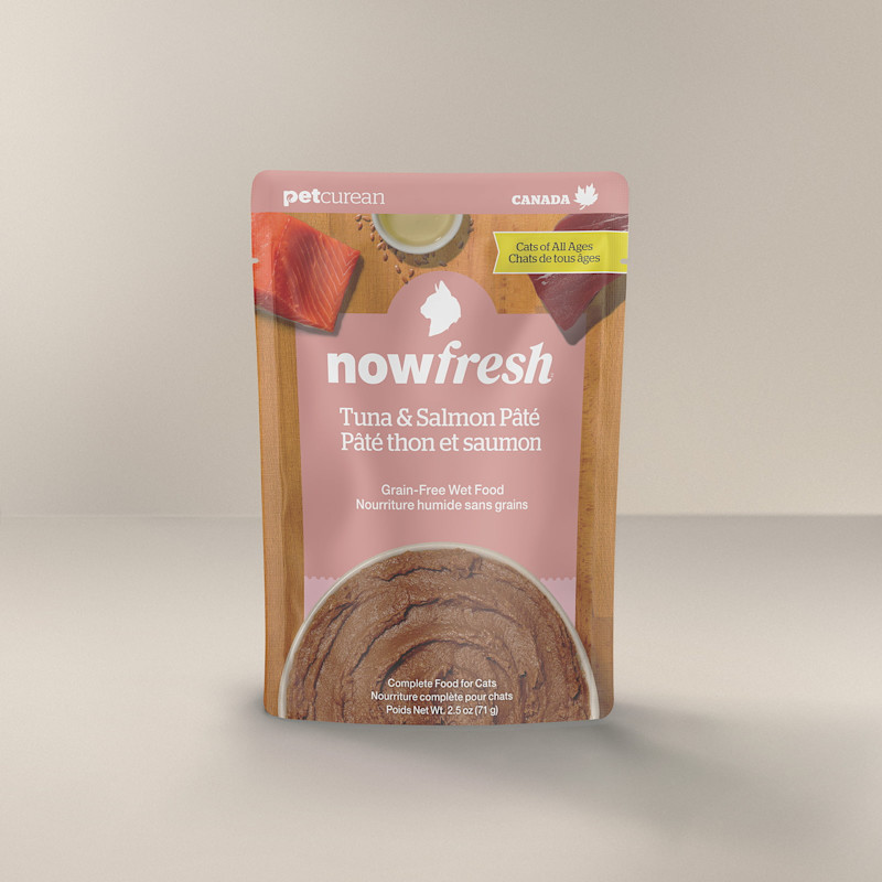 Now Fresh Tuna & Salmon Pâté wet cat food