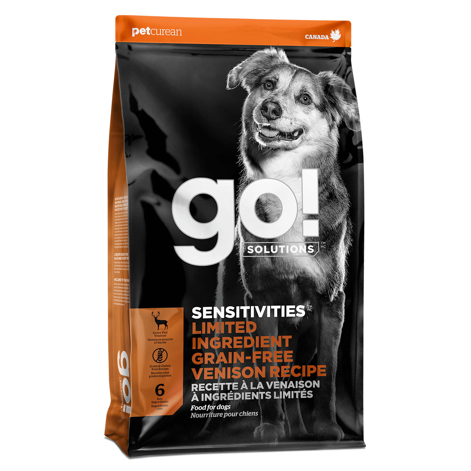 Go Solutions Sensitivities Limited Ingredient Grain Free Venison Recipe for Dogs