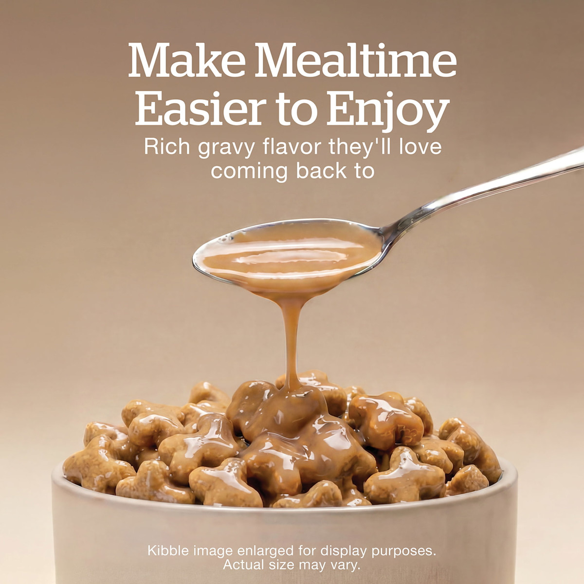 Rich gravy flavor they'll love coming back to