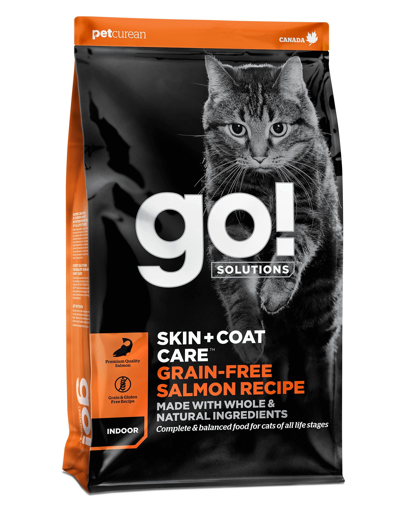 Go! Solutions Skin + Coat Care מתכון סלמון ללא דגנים