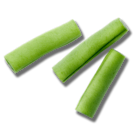 Pieces of green beans