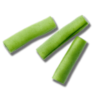 Pieces of green beans