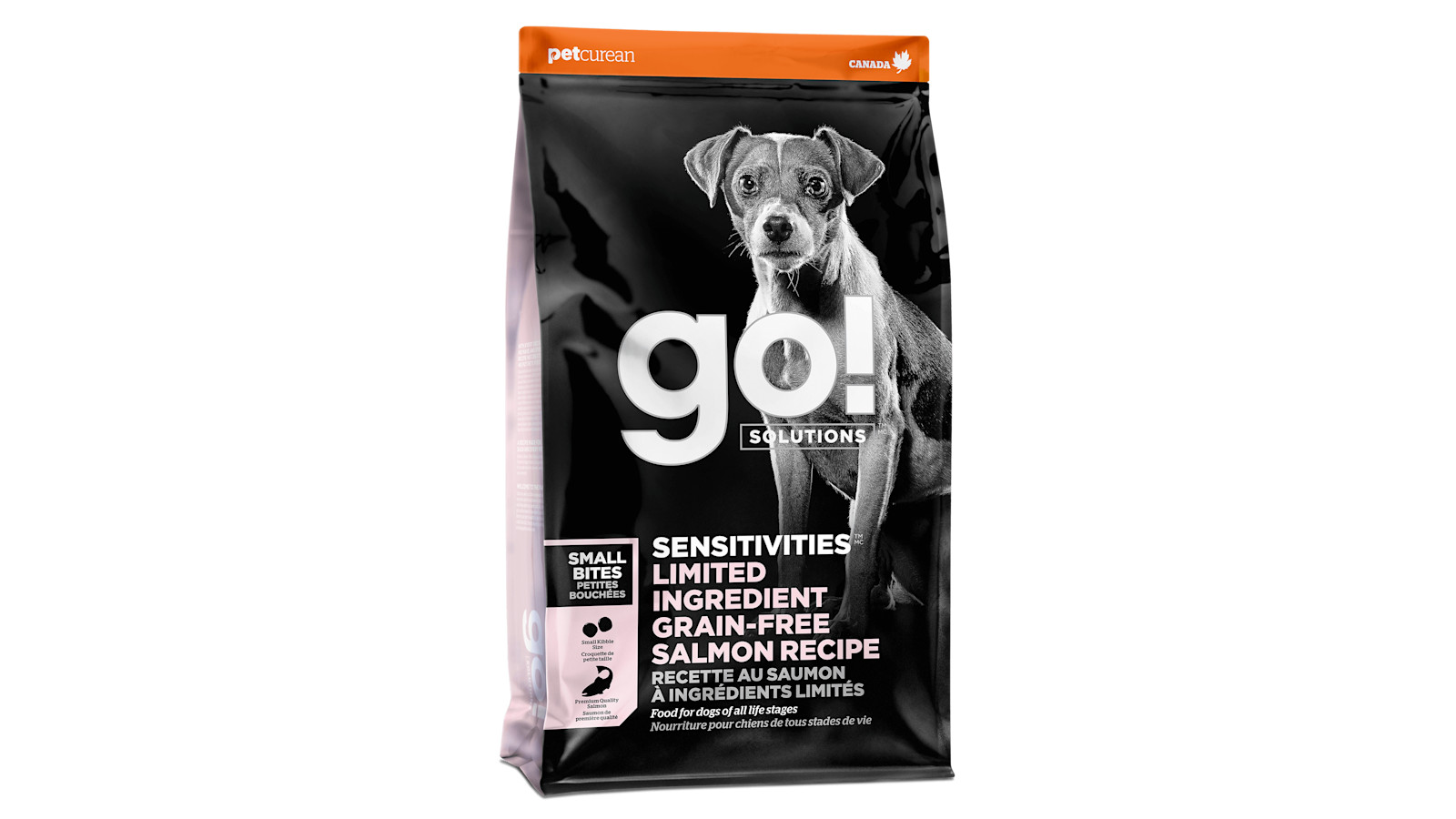 Go Solutions Sensitivities Limited Ingredient Grain Free Small Bites Salmon Recipe for Dogs