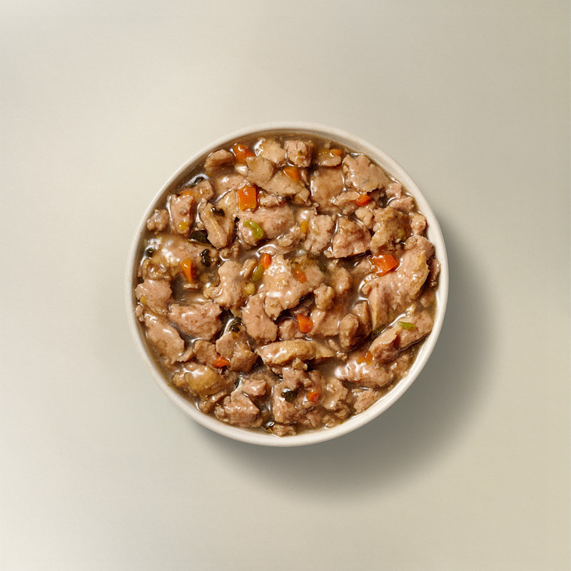 Now Fresh Good Gravy Minced Chicken & Salmon Wet Dog Food