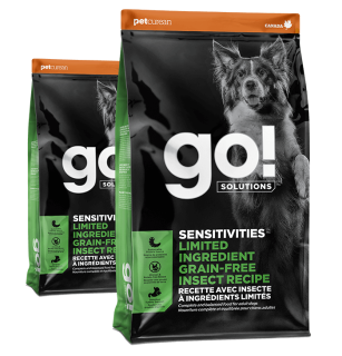 Go! Solutions Sensitivities Limited Ingredient Grain-Free Insect Recipe for dogs